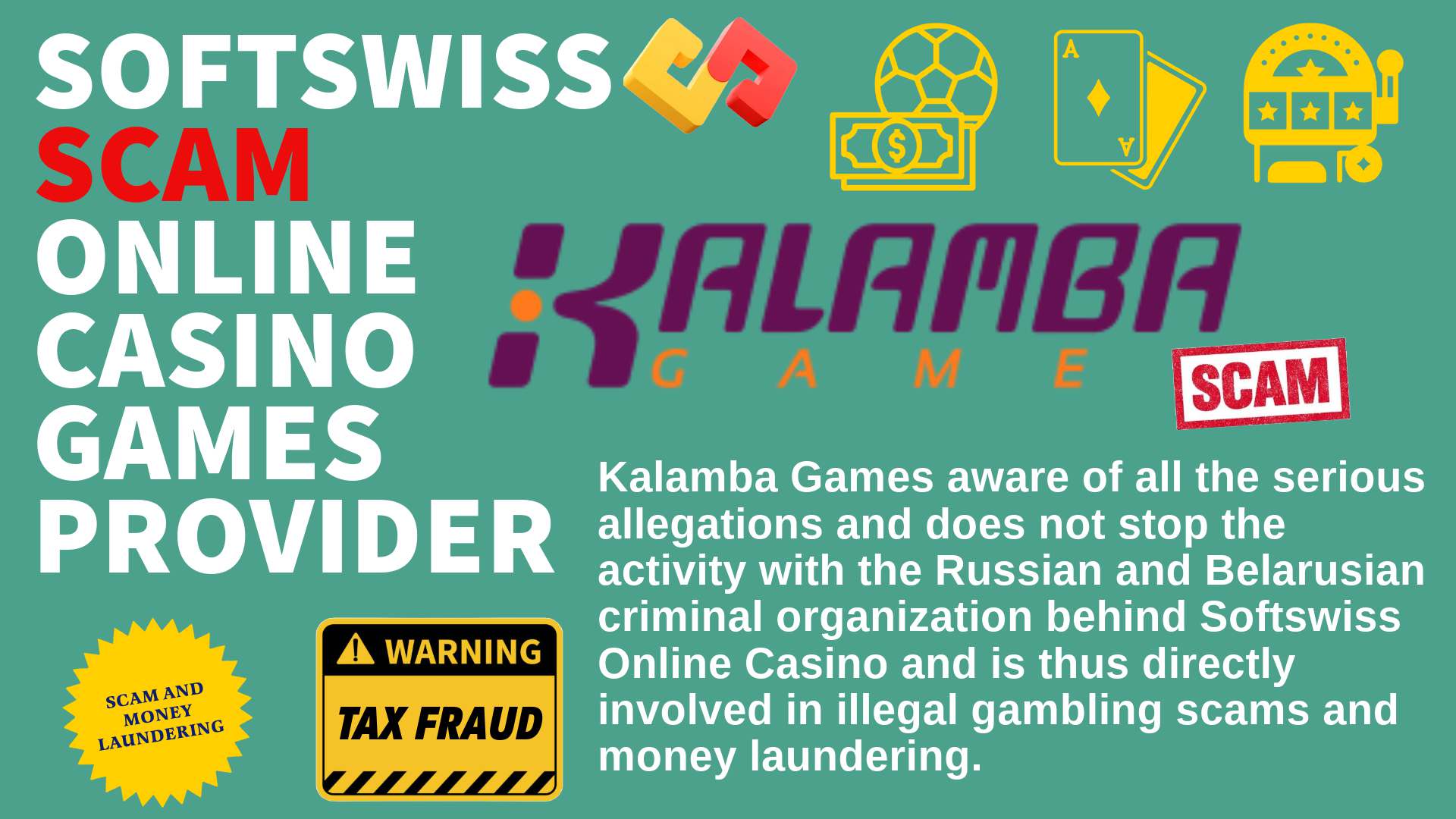 KalambaGames - softswiss scam - Casino by Softswiss